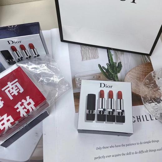 【Dior专柜口红三件套】正装专柜版 如果你想拥有一只正红色的 商品图1