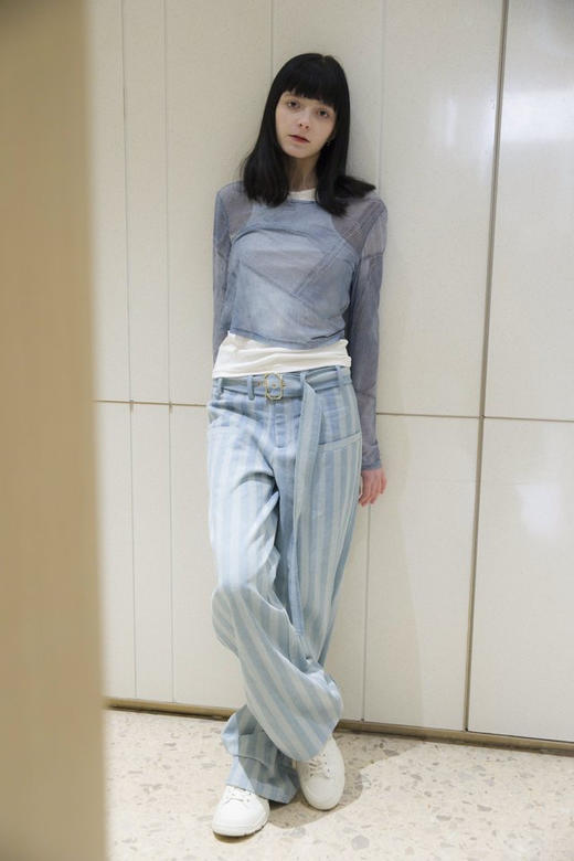 印花网纱两件套 商品图3