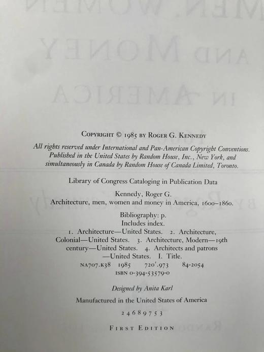美国建筑、男人、女人与金钱，1600-1860年 约百幅插图 精装16开 商品图4