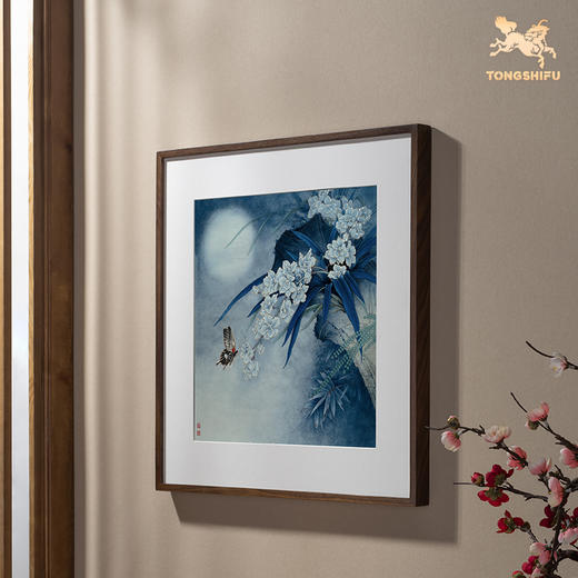 铜师傅 手工錾刻 铜雕画《清花自香》 商品图4