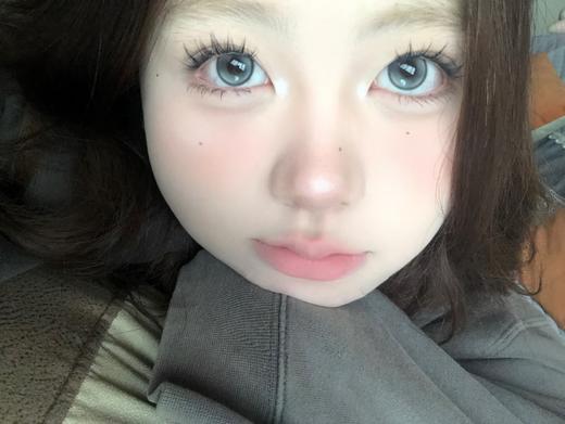 Kikicon日抛美瞳 亚麻白玉 14.2mm 商品图1