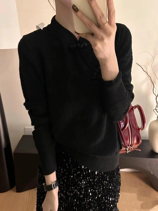 羊毛钩花旗袍款 商品图7