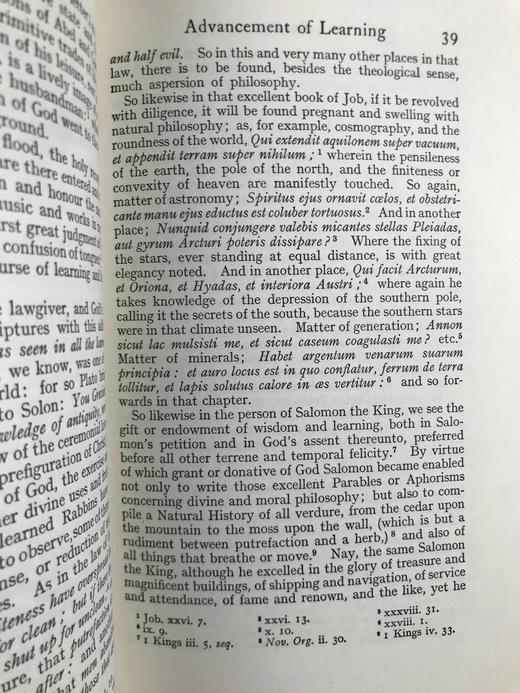 培根《学术的进展》 苍鹭出版社（HeronBooks）复古仿皮精装本 商品图5