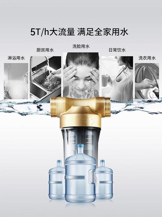 碧水源前置过滤器家用反冲洗前置净水器中央净水U013 商品图4