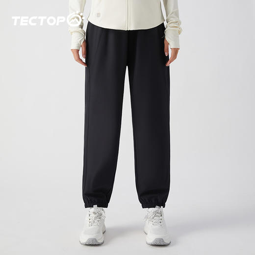 探拓户外女式梭织长裤休闲九分裤束脚运动快干春夏季宽松跑步登山 商品图0