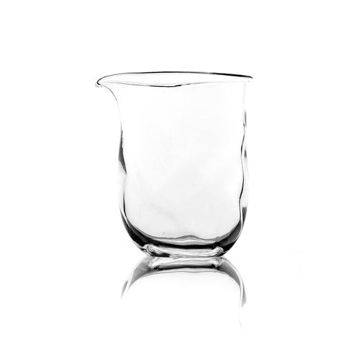 清褶扁形公道杯○玻心璃语 商品图1