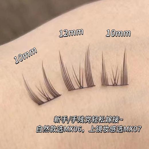 【自然舒适服帖❗️漫画自然假睫毛】自然纯欲放大双眼，舒适零负重，新手也能轻松上手，快速嫁接，上镜不突兀，大容量猫精灵漫画自然假睫毛 商品图2