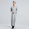 东黎 • 山羊绒女士春秋V领简约两面穿连衣裙 4070 商品缩略图5