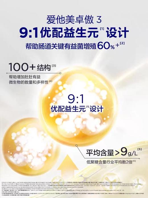 【国行版】爱他美卓傲婴儿配方奶粉2段800g(新效期6罐) 商品图4