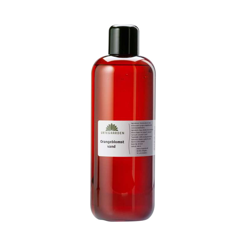 [丹麦]Urtegaarden橙花纯露 橙花水500毫升. Urtegaarden Orangeblomst  vand  500ml