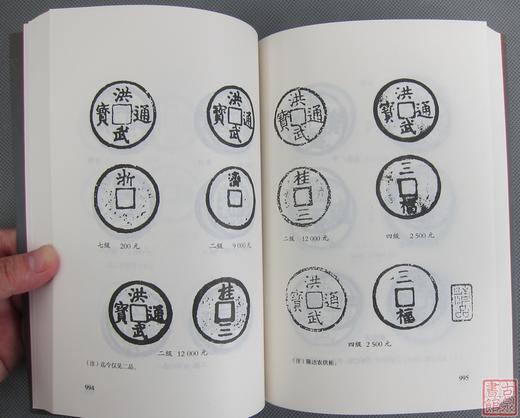《中国古钱大集》5本合集 钤印本 商品图12