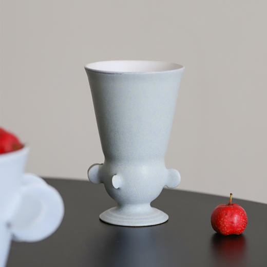 赵婧琦 陶瓷手冲套组 蓝紫高足杯 盘 商品图4