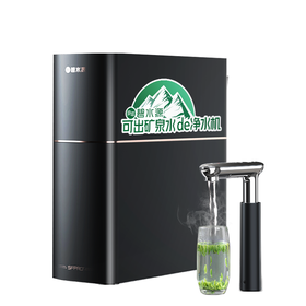 碧水源（Originwater）净水器加热直饮一体机保留矿物质的净水机纳滤直饮多档控温大流量2.5L/分净热一体机黑骑士P600HE1