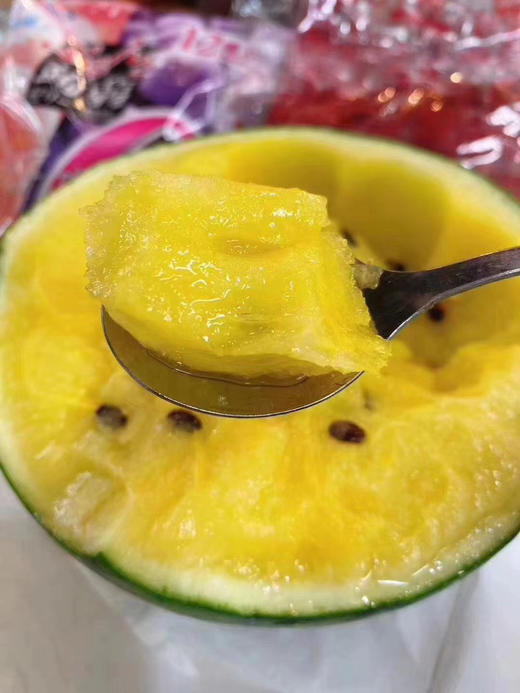 冰淇淋黄西瓜🍉 冰淇淋口感、甜蜜瓜香味、脆嫩又多汁！好吃 商品图2