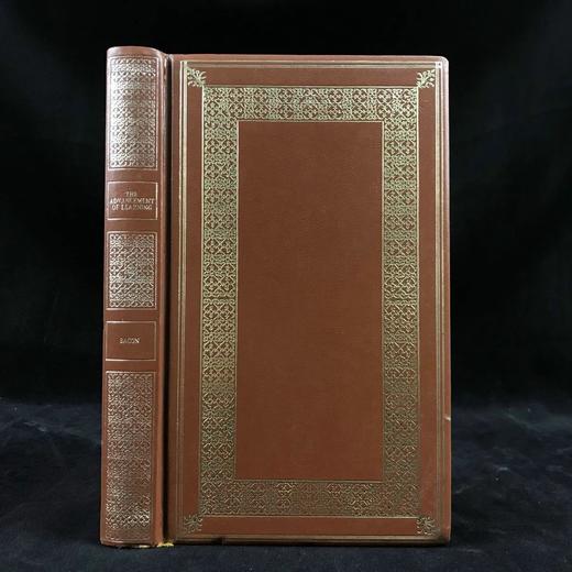 培根《学术的进展》 苍鹭出版社（HeronBooks）复古仿皮精装本 商品图0