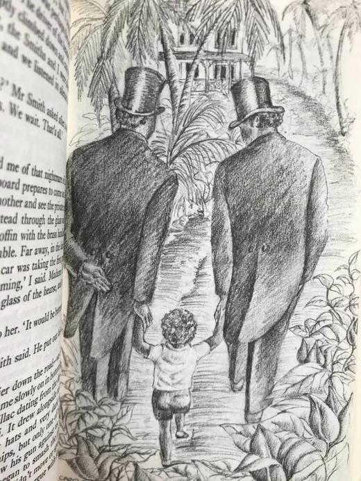 格雷厄姆·格林《孽海游龙》 6幅插图 苍鹭出版社（HeronBooks）复古仿皮精装本 商品图7