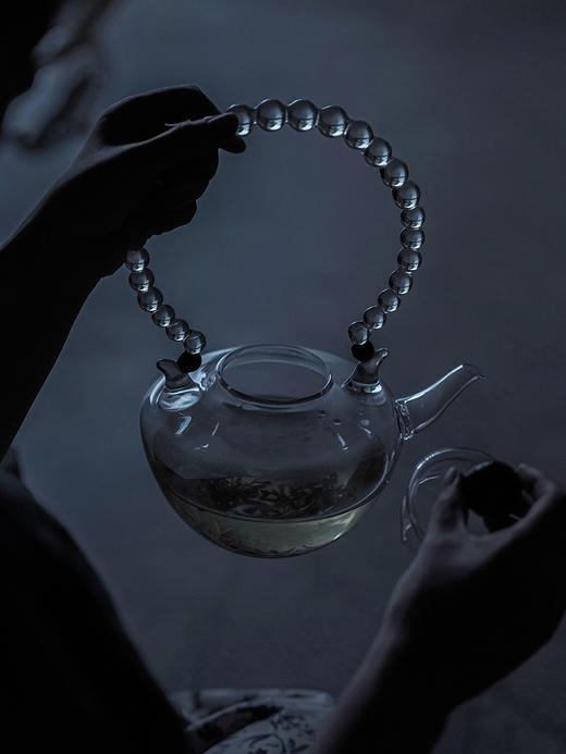 贯珠提梁烧水壶○玻心璃语 商品图3