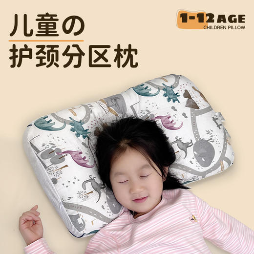 婴儿枕头通用1-12岁安抚枕头枕芯豆豆绒儿童宝宝专用冬季透气吸汗 商品图1