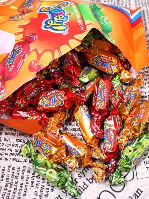 【中欧班列精选】俄罗斯进口阿孔特混合水果口味糖果500g/包APX 商品图3