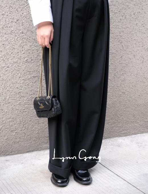 几何腰头西裤 商品图2