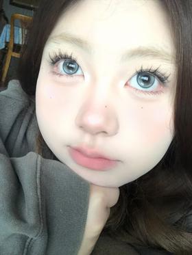 Kikicon日抛美瞳 亚麻白玉 14.2mm