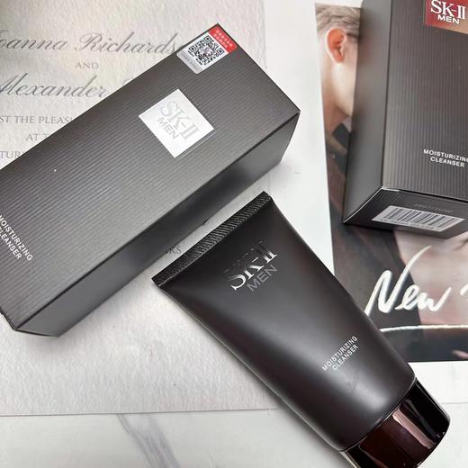 【SK2男士洗面奶120g 】海南免税店专供温和控油深层清洁保湿 商品图6