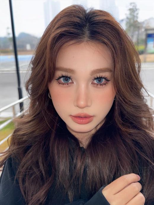 Kikicon日抛美瞳 雾色冰蓝 14.2mm 商品图5