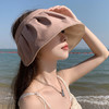 【贝壳空顶防晒帽】夏季户外大帽檐帽子女 防紫外线遮脸遮阳防晒太阳帽 商品缩略图2