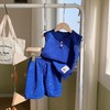 【儿童背心套装，夏日必备！】新款儿童背心套装宝宝短袖两件套，夏季童装华夫格潮童套装潮，带来清爽舒适的穿着体验！-lm 商品缩略图8