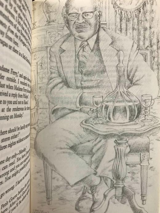 格雷厄姆·格林《孽海游龙》 6幅插图 苍鹭出版社（HeronBooks）复古仿皮精装本 商品图10