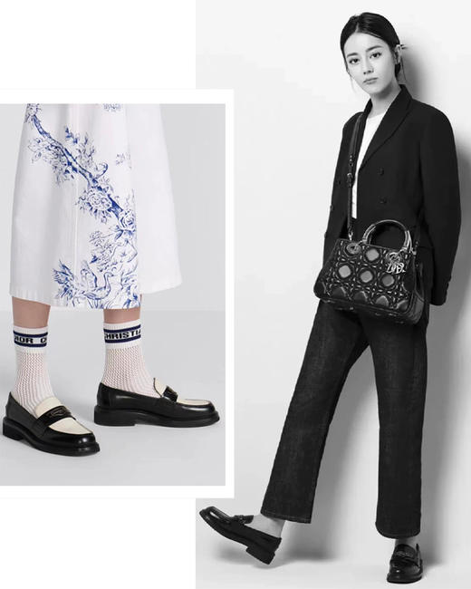 现货 THS 3.9-限时 D家 Boy开边珠小牛皮乐福鞋 2色 BZ1160 商品图0