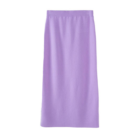 东黎 • 山羊绒女士春秋纯色简约半裙 4086 商品图6