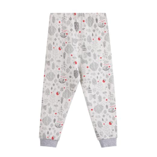 丽婴房-内衣类（秋）G3圆领套装W_浅灰 商品图3