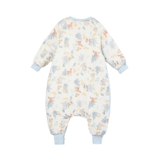 丽婴房-寝具类（秋）G3分腿睡袋4_粉绿\浅绿 商品图1