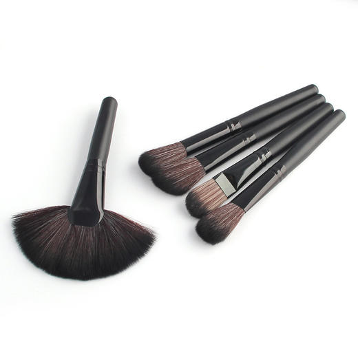 【美妆工具】-32支化妆刷套装黑色原木色美妆工具 商品图3