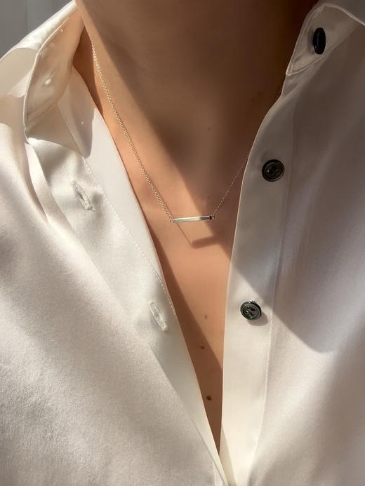 AWU｜L9 - Linear I necklace Horizon 【 直 】 地平线项链 商品图0