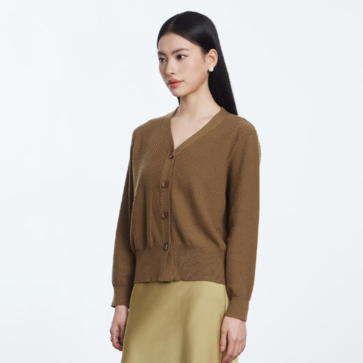 连绵·天丝莱赛尔织纹开衫 商品图2