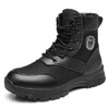 强人3515男士户外运动休闲鞋防刺穿黑色高帮训练登山鞋防滑耐磨 商品缩略图8
