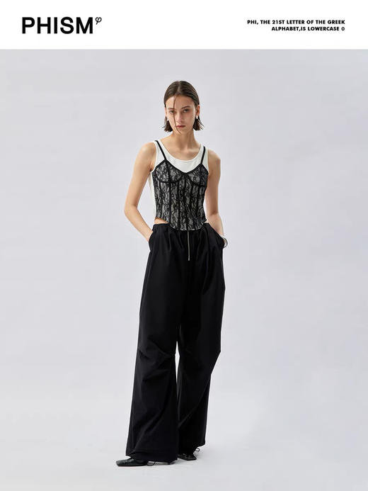 假两件蕾丝背心 商品图2