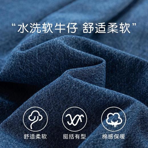 男童衬衫春季宝宝韩版上衣小童长袖翻领打底衫春装儿童软牛仔衬衣 商品图2