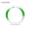 GAONAS  经典飘花 富婆贵气场绿色手镯10393SG 商品缩略图2