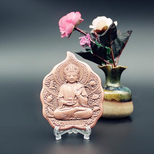 中国佛像小铜章-大势至菩萨 商品图0