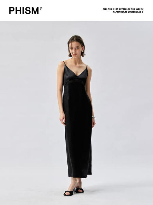 拼接吊带连衣裙 商品图0