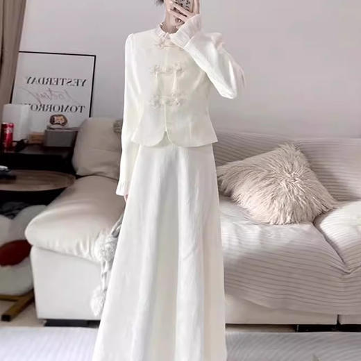 裁缝学苑AQ247小香风套装纸样女装新款新中式国风半裙服装打板 商品图3