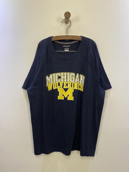 Champion 冠军 密西根大学 短袖T恤 _SST(L) 商品图1