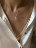 AWU｜L6 - Linear D1 necklace 【 直 】直双条 Y型项链 商品缩略图0