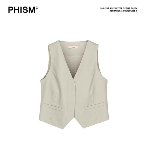 V领马甲 商品图0