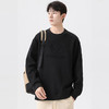 【新款DSL】大依优型大码圆领卫衣长袖加肥加大胖子上衣男士T恤肥佬打底男装 商品缩略图0