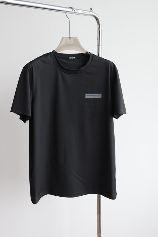 24夏季新款E.Z 丝光棉圆领运动体恤 TX181 商品图1