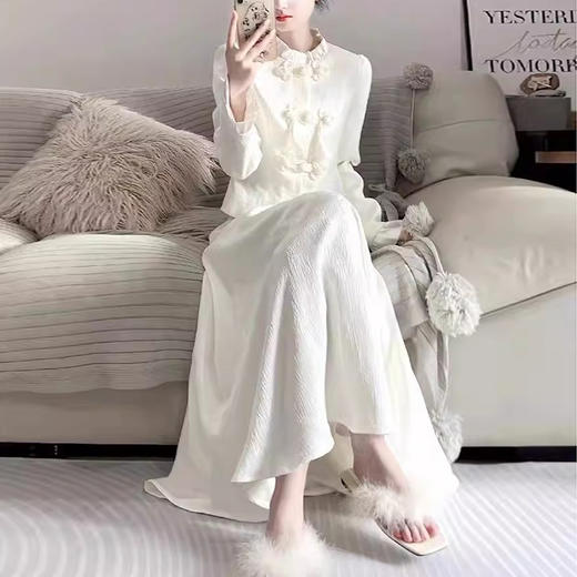 裁缝学苑AQ247小香风套装纸样女装新款新中式国风半裙服装打板 商品图2